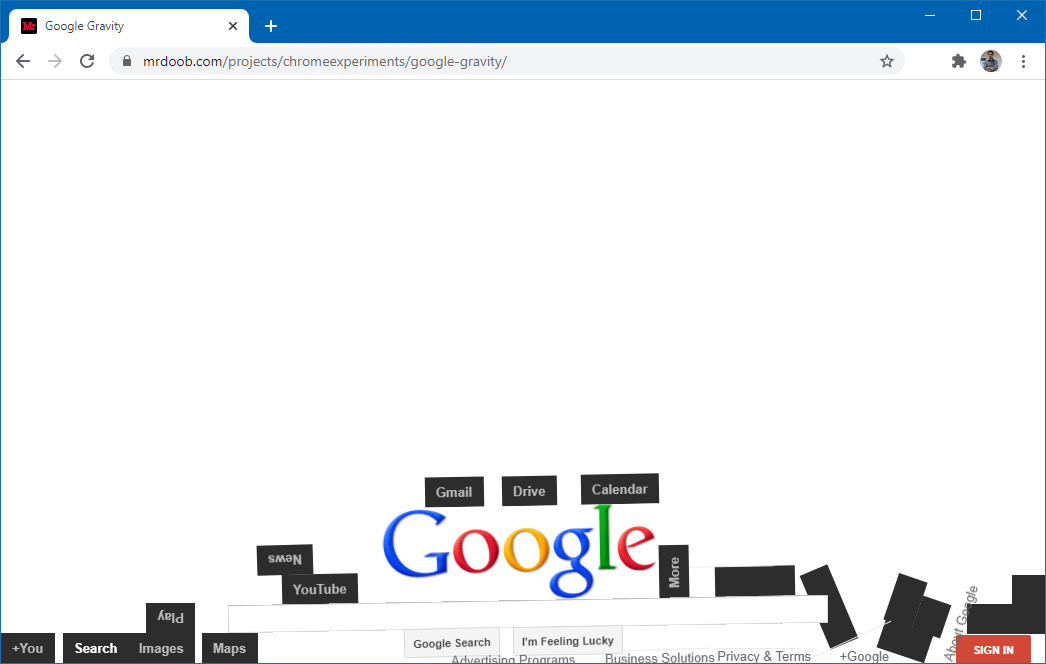 google gravity nedir