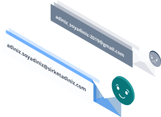 Size Özel Alan Adınız ile Profesyonel E-Posta hesapları oluşturun